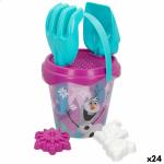 Set de Juguetes de Playa Frozen Olaf Ø 14 cm (24 Unidades)