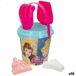 Set de Juguetes de Playa Princesses Disney Ø 18 cm (16 Unidades)