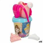 Set de Juguetes de Playa Princesses Disney Ø 18 cm (16 Unidades)