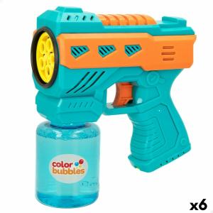 Juego de Pompas de Jabón Colorbaby Pistola 130 ml 15 x 16 x 6 cm (6 Unidades)