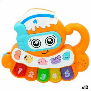 Juguete Interactivo Colorbaby 16,5 x 14,5 x 3,2 cm (12 Unidades)