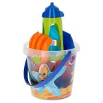 Set de Juguetes de Playa Colorbaby Mr Craby Ø 18 cm Polipropileno (16 Unidades)