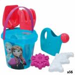 Set de Juguetes de Playa Frozen Ø 18 cm (16 Unidades)