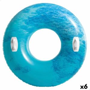 Flotador Hinchable Donut Intex Waves of nature Ø 91 cm (6 Unidades)