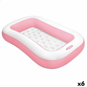 Piscina Hinchable para Niños Intex Blanco Rosa 90 L 167 x 26 x 101 cm (6 Unidades)