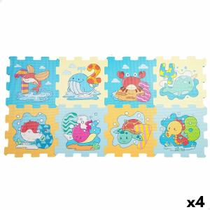 Alfombra de juego Colorbaby Marino EVA 8 Piezas (4 Unidades)