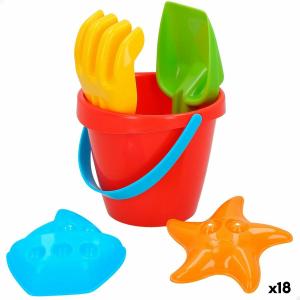 Set de Juguetes de Playa Colorbaby (18 Unidades)