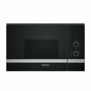 Microondas Integrable Siemens AG BF520LMR0 Negro Negro/Plateado 800 W 20 L (Reacondicionado A)