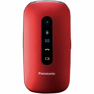 Teléfono Móvil para Mayores Panasonic KX-TU456 2,4" Rojo