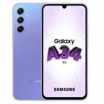 Smartphone Samsung A34 5G 6,6" 128 GB Morado Violeta 6 GB RAM 128 GB