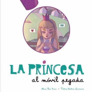 LA PRINCESA AL MOVIL PEGADA 