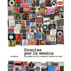 GRACIAS POR LA MUSICA. PORTADAS DE CD Y CASSETTE HECHAS EN CASA 