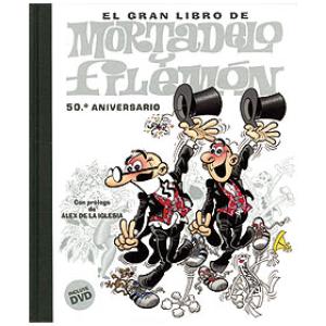 EL GRAN LIBRO DE MORTADELO Y FILEMON + DVD