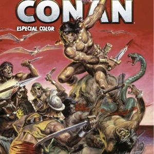 BIBLIOTECA CONAN. LA ESPADA SALVAJE DE CONAN - ESPECIAL COLOR. MARVEL COMICS SUP