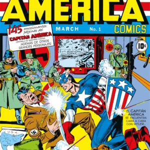 MARVEL FACSIMIL 13. CAPTAIN AMERICA COMICS 01