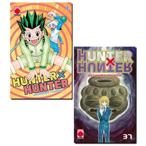 HUNTER X HUNTER 01 (PORTADA ALTERNATIVA) + HUNTER X HUNTER 37 (PORTADA ALTERNATI