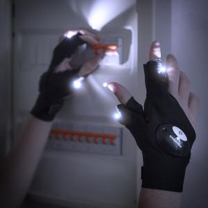 Guantes con Luz LED Gleds InnovaGoods 2 Unidades