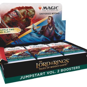 Magic the Gathering The Lord of the Rings: Tales of Middle-earth Caja de sobres de Jumpstart Vol. 2 (18) inglés